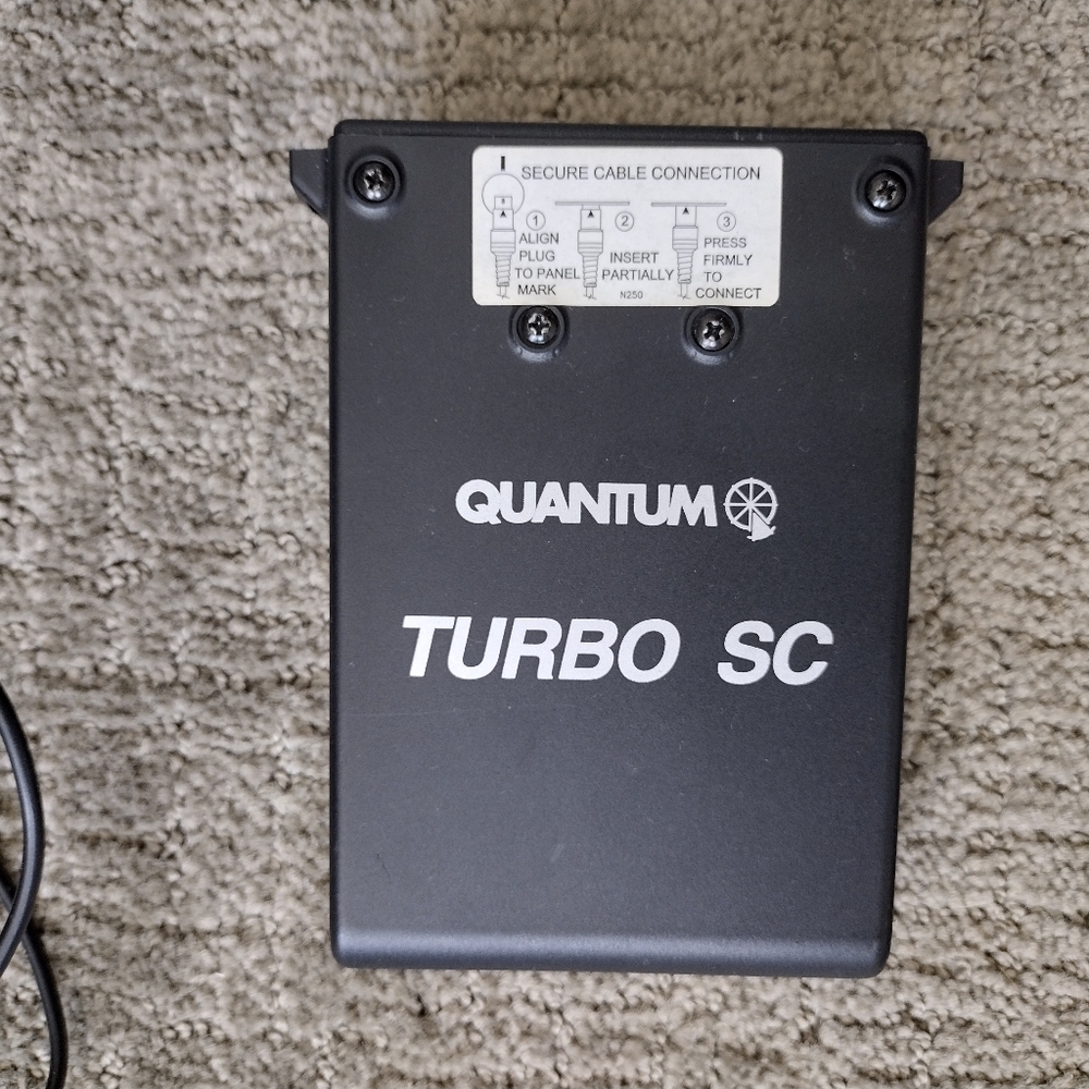 Quantum Turbo SC Battery Pack, mint cosmetic condition but I think needs battery